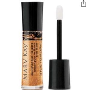 NIB Mary Kay nourishine lip gloss Beach Bronze